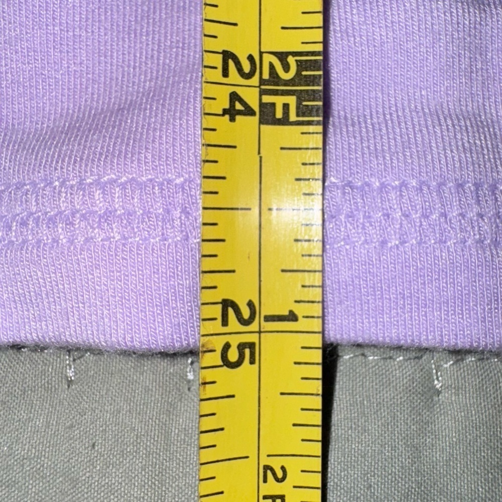 Lilly Pulitzer Luxletic Areli Pullover Lilac Light Verbena V-Neck Soft Sz S EUC - Picture 5 of 11